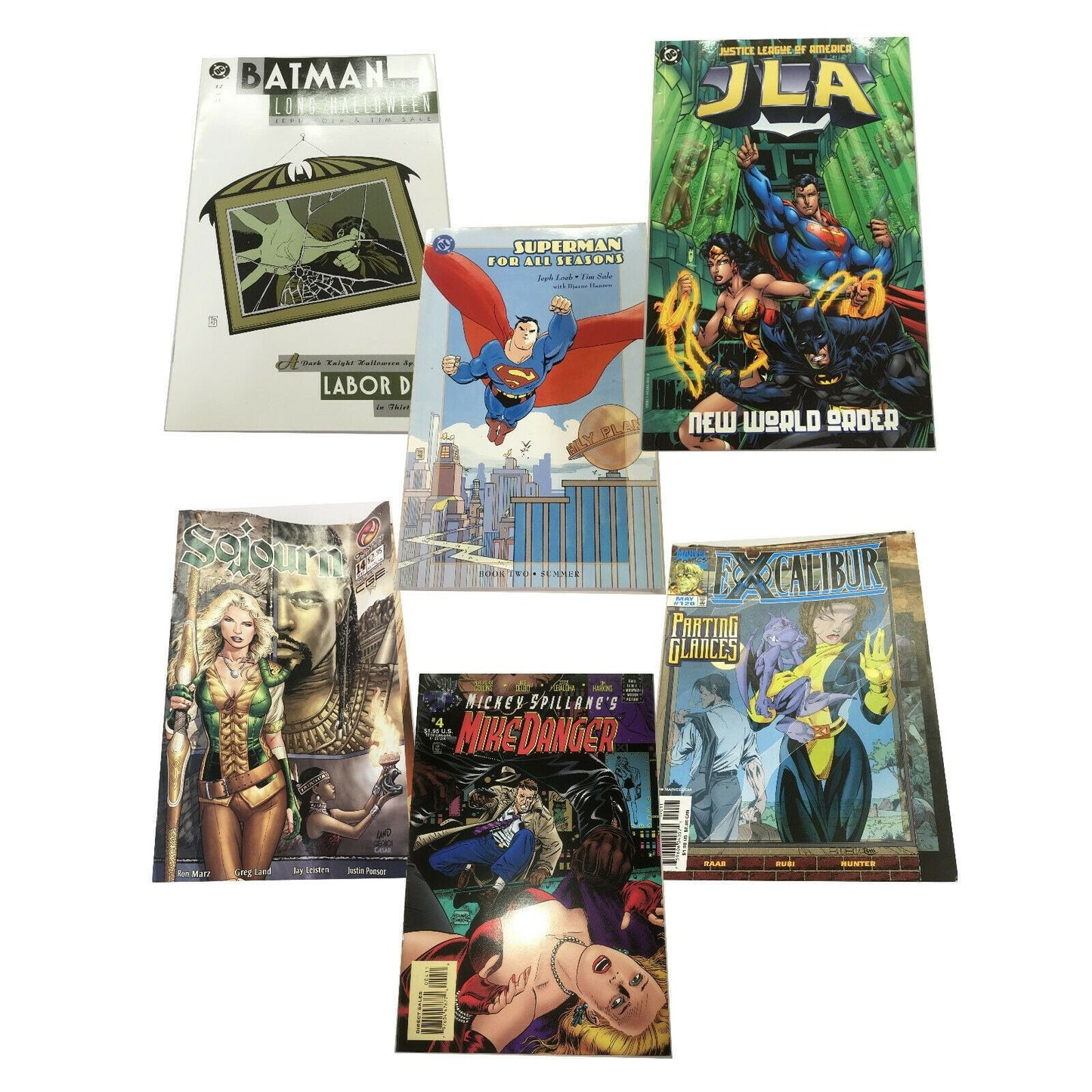 Graphic Novel / Comics Mixed Lot JUSTICE LEAGUE, Batman, Superman FREE SHIPPING