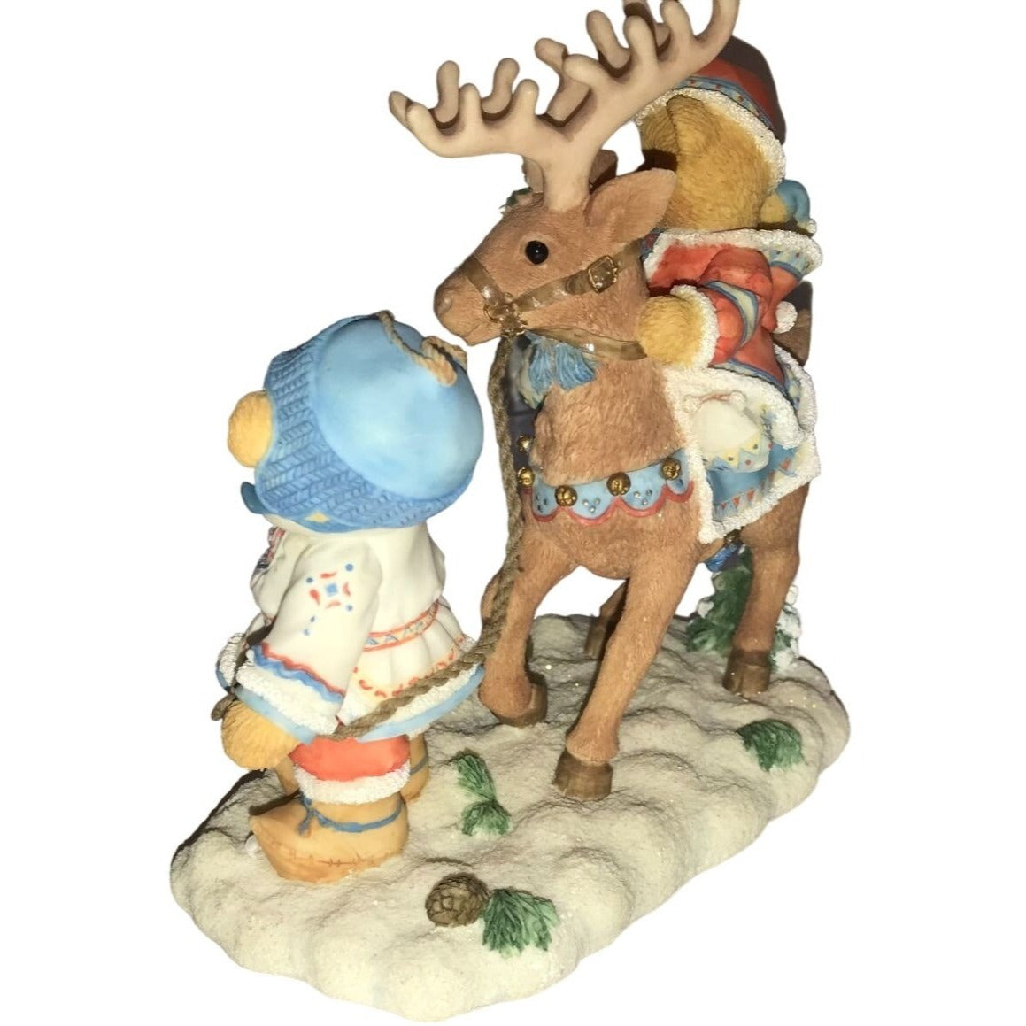 Sven & Liv Cherished Teddies 272159 - Enesco Holiday Figurine