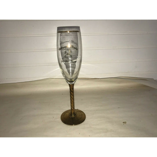 HOLLYWOOD NIGHTS Jr/Sr Prom Stemmed Wineglass Collectible - 1998