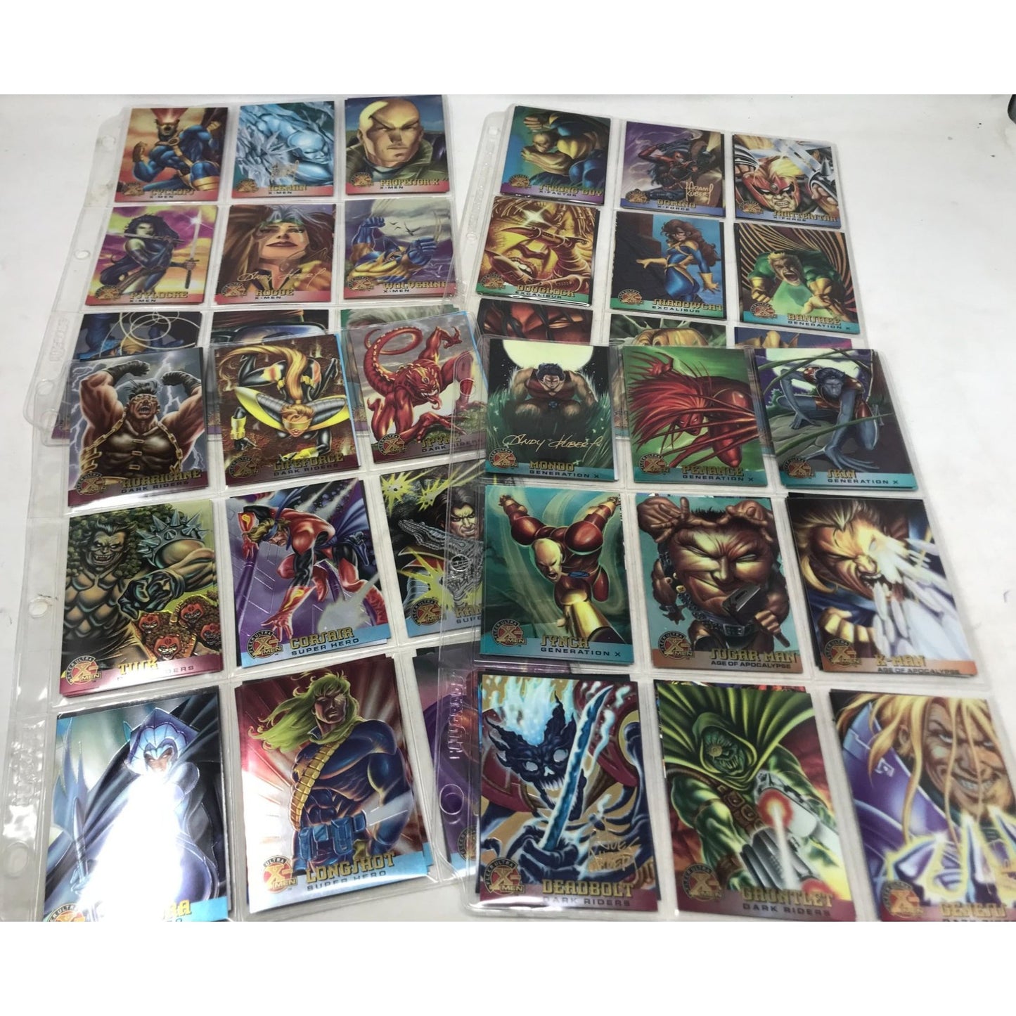 Fleer - ULTRA X-Men Trading Cards (1995) - 70+ Cards and Insert -