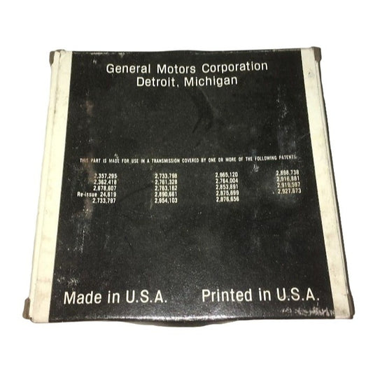 Genuine United Delco Discontinued GM Parts - 8628398 - Direct Clutch Ring - see photo - looks oxidized from storage/age General Motors Vinta