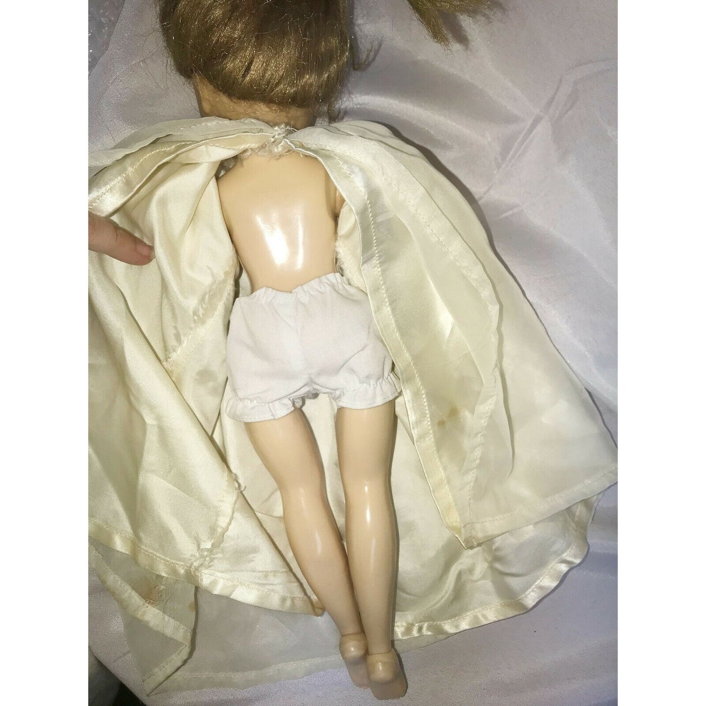 Vintage Doll, Believed to be IDEAL 14" Painted nails Tapered Waist