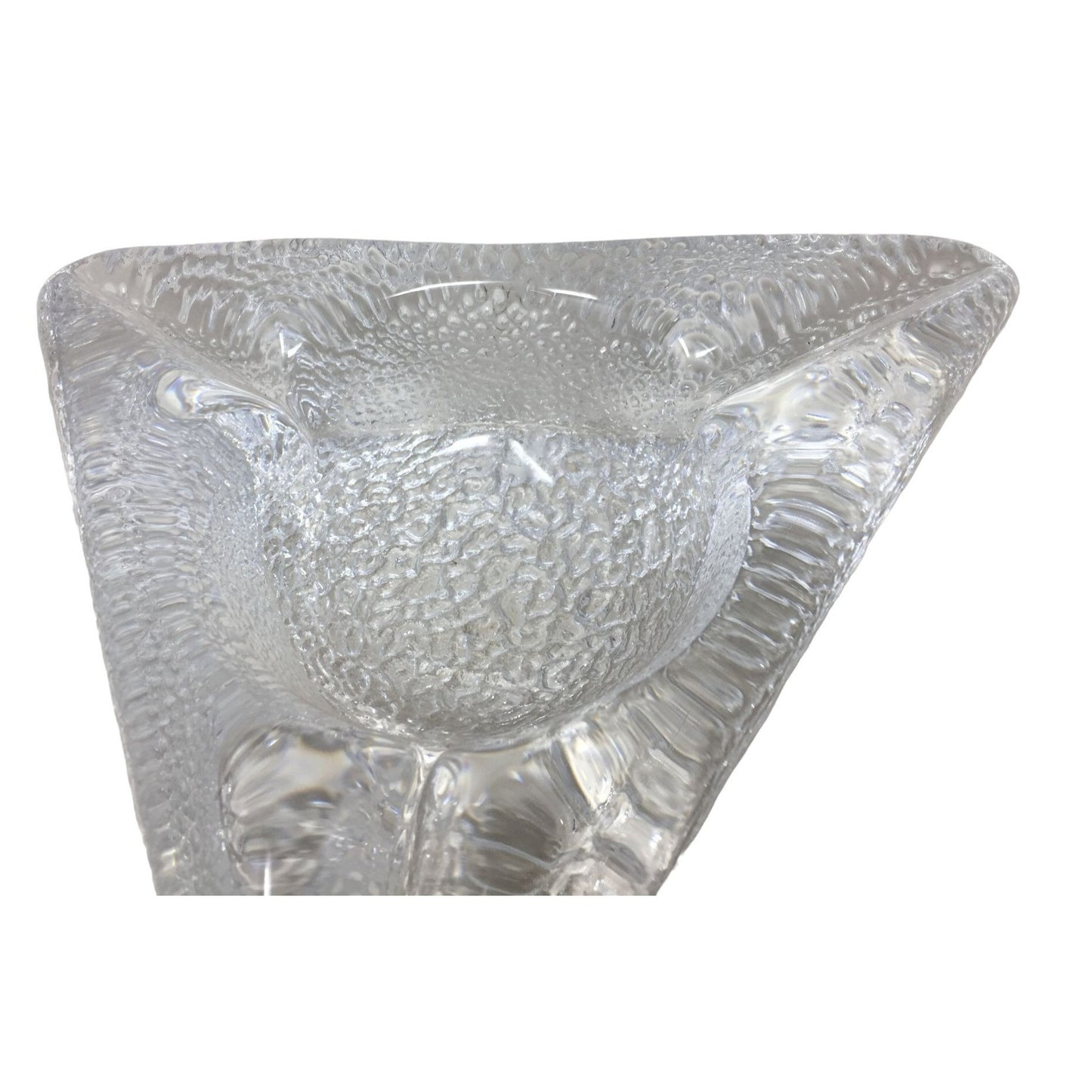 Triangle Glass Tealight Candleholder - 7.5" Longest Side