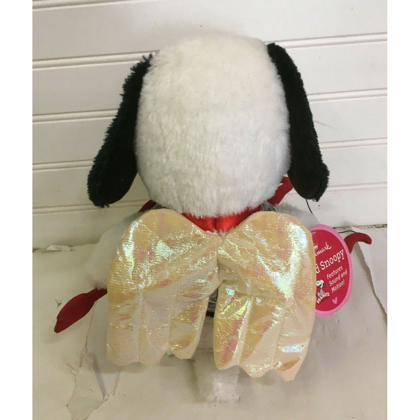 HALLMARK SNOOPY PEANUTS GANG CUPID 11" PLUSH