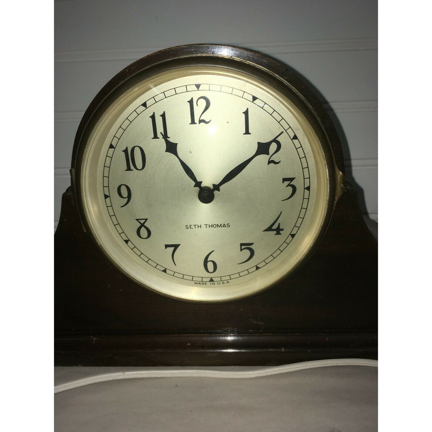 Seth Thomas MANTLE CLOCK Untested - may be for parts or repair