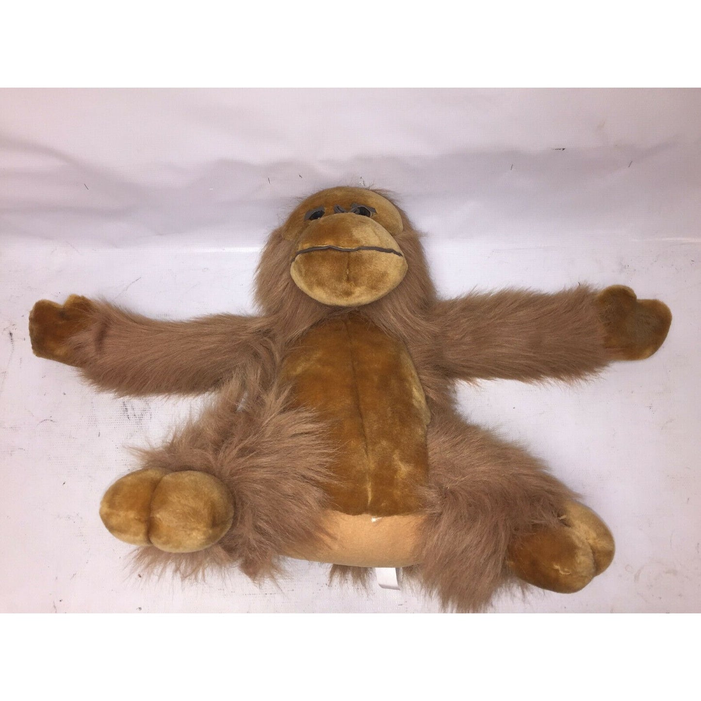 Plush Orangutan Monkey - Classic Toy Company - Long hair / Leather