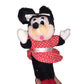 Vintage MINNIE MOUSE Plush by APPLAUSE - White Bow and Belt - Red Dress with small white polka dots Applause  A+ Stuff