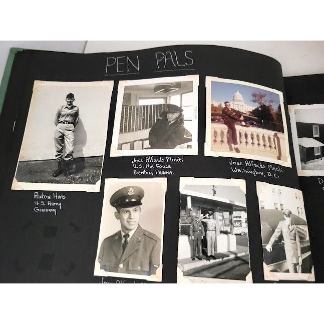 Photo Album from Clymer School - Class Photos for one class 1951-1963 (Clymer New York, I believe) - Class photos and senior photos -penpals