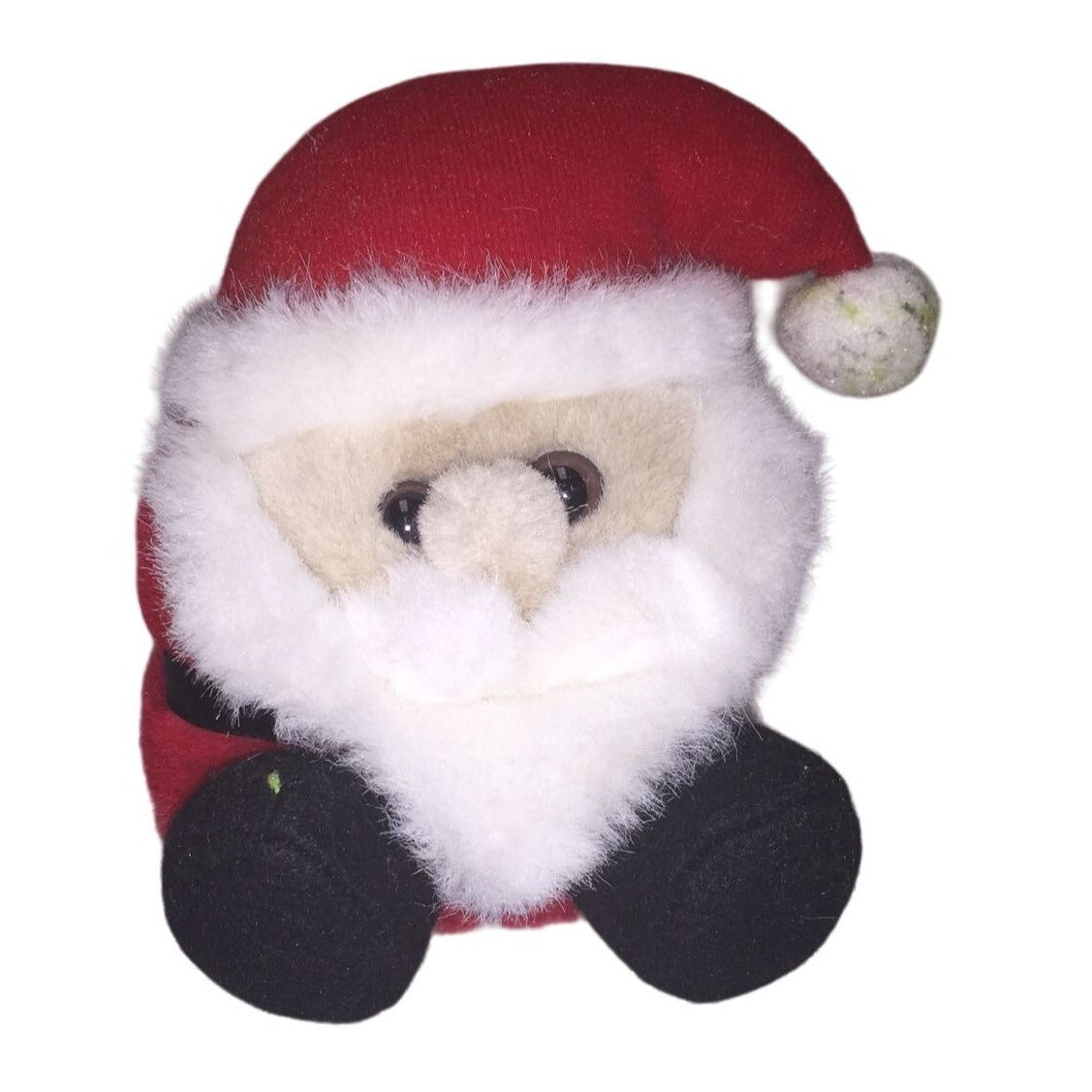 SWIBCO 5" Round Santa Plush - Holiday Toy Stocking Stuffer