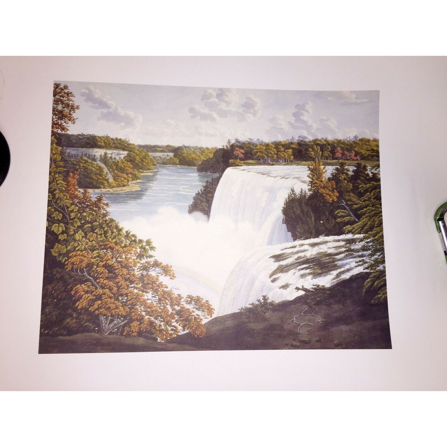 NIAGARA GORGE From GOAT ISLAND - THOMAS SMITH Limited Edition (500) Art Print