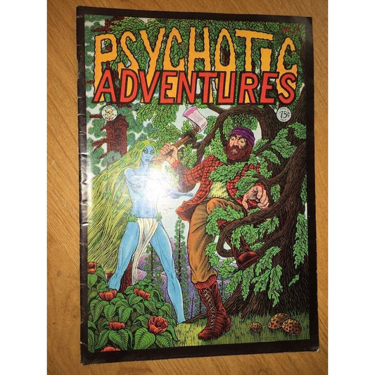 Psychotic Adventures Vintage Underground Comic - 1974