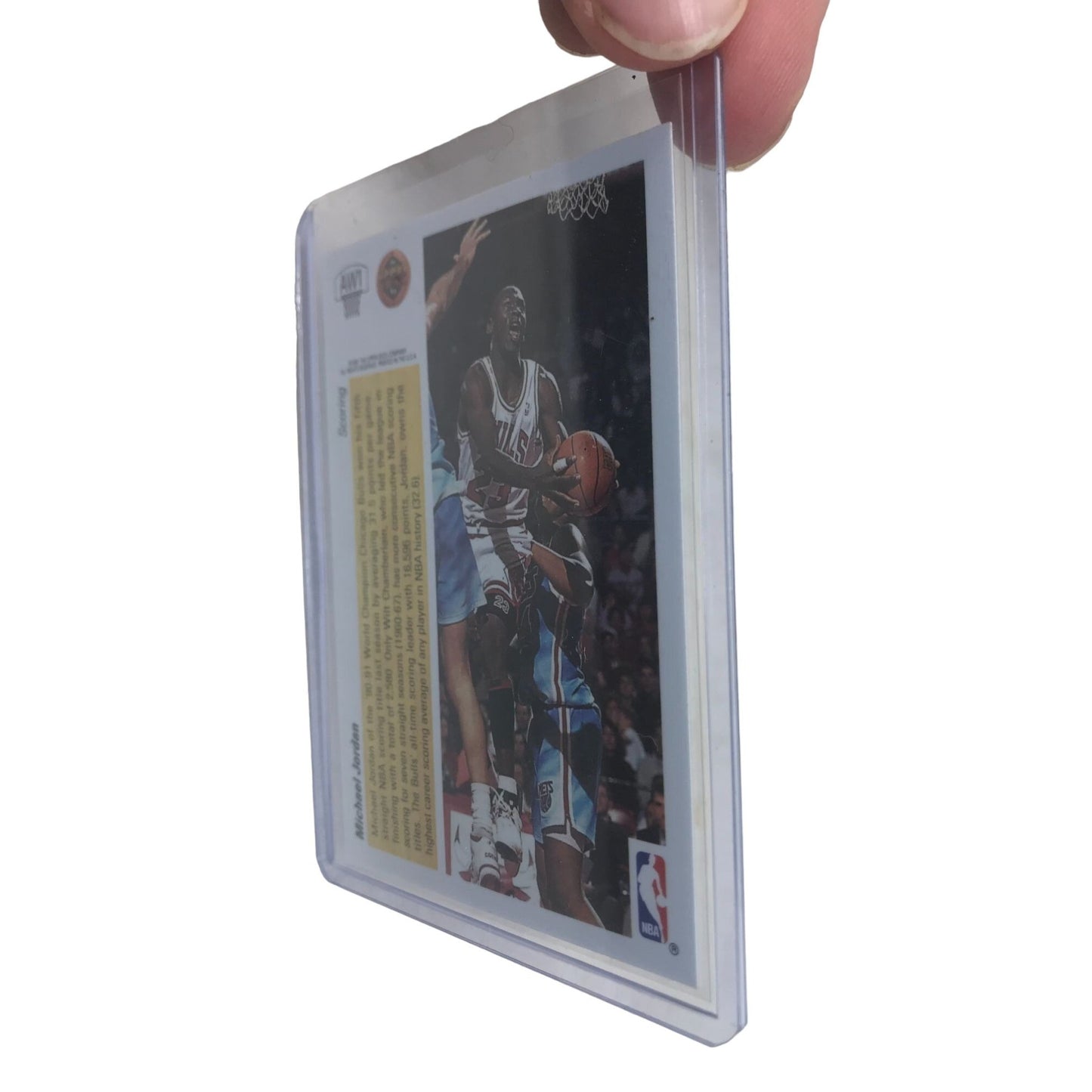 Upper Deck 1992 Michael Jordan Hologram Card No. AW1