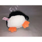 Russ CHATTERS Penguin Black White w Scarf 8” Plush Stuffed Animal RUSS