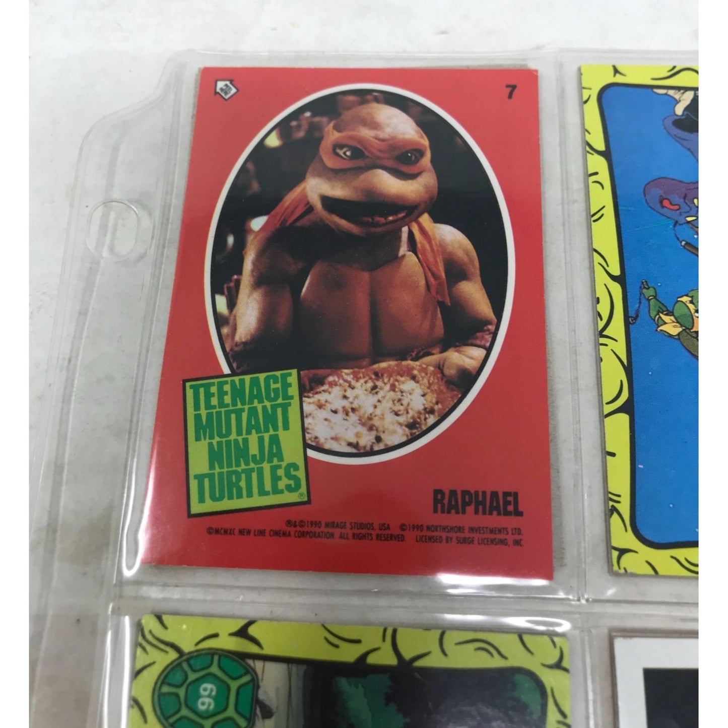 TMNT Teenage Mutant Ninja Turtles Trading Cards - Collectible Movie Card