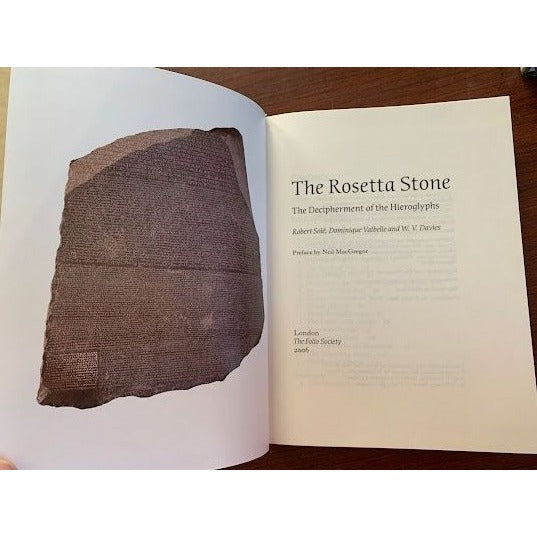 The ROSETTA STONE - The FOLIO Society Edition - hardcover book