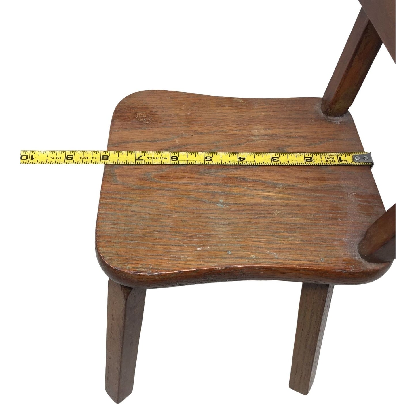 Small Wooden Chair for Kids or Dolls - Approx. 16.5" Tall - Seat is 8" deep