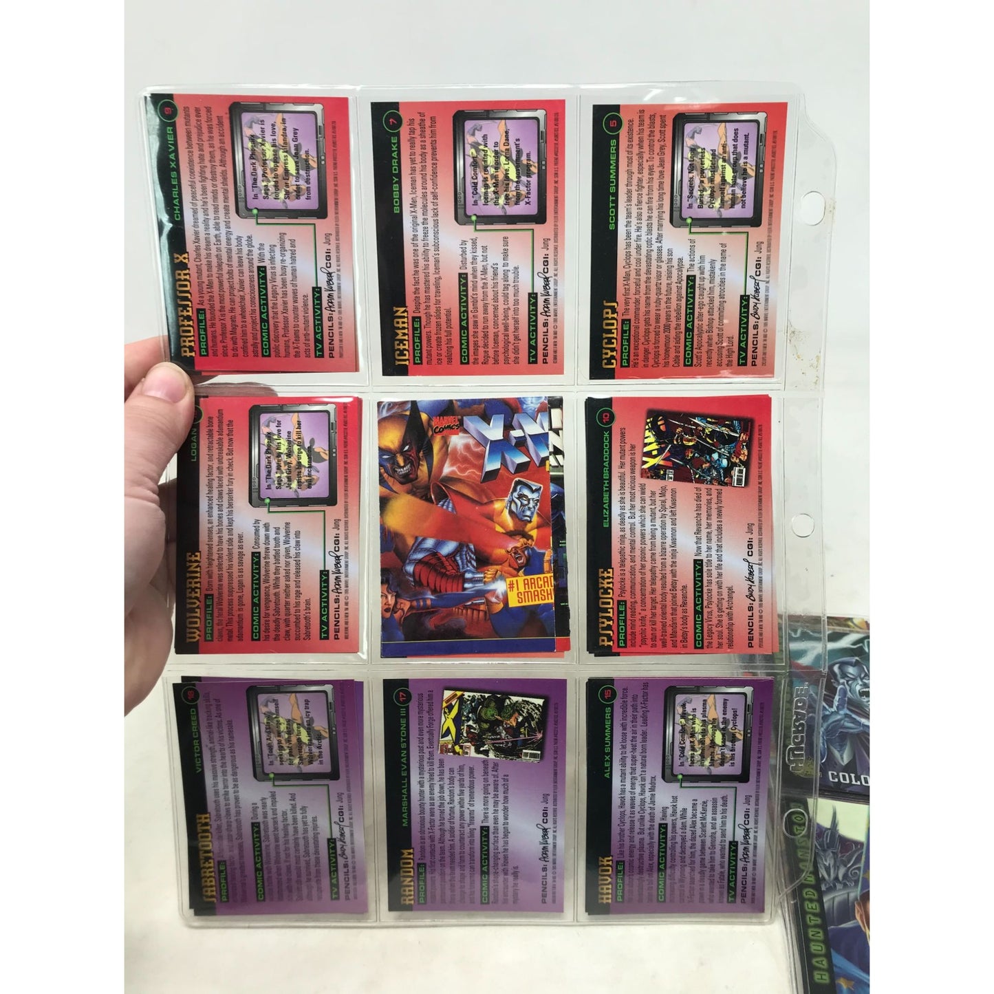 Fleer - ULTRA X-Men Trading Cards (1995) - 70+ Cards and Insert -