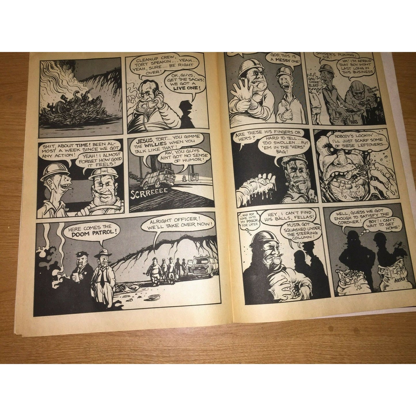 SKULL Comics No. 3 1971 Last Gasp UNDERGROUND COMIC Eco-Funnies