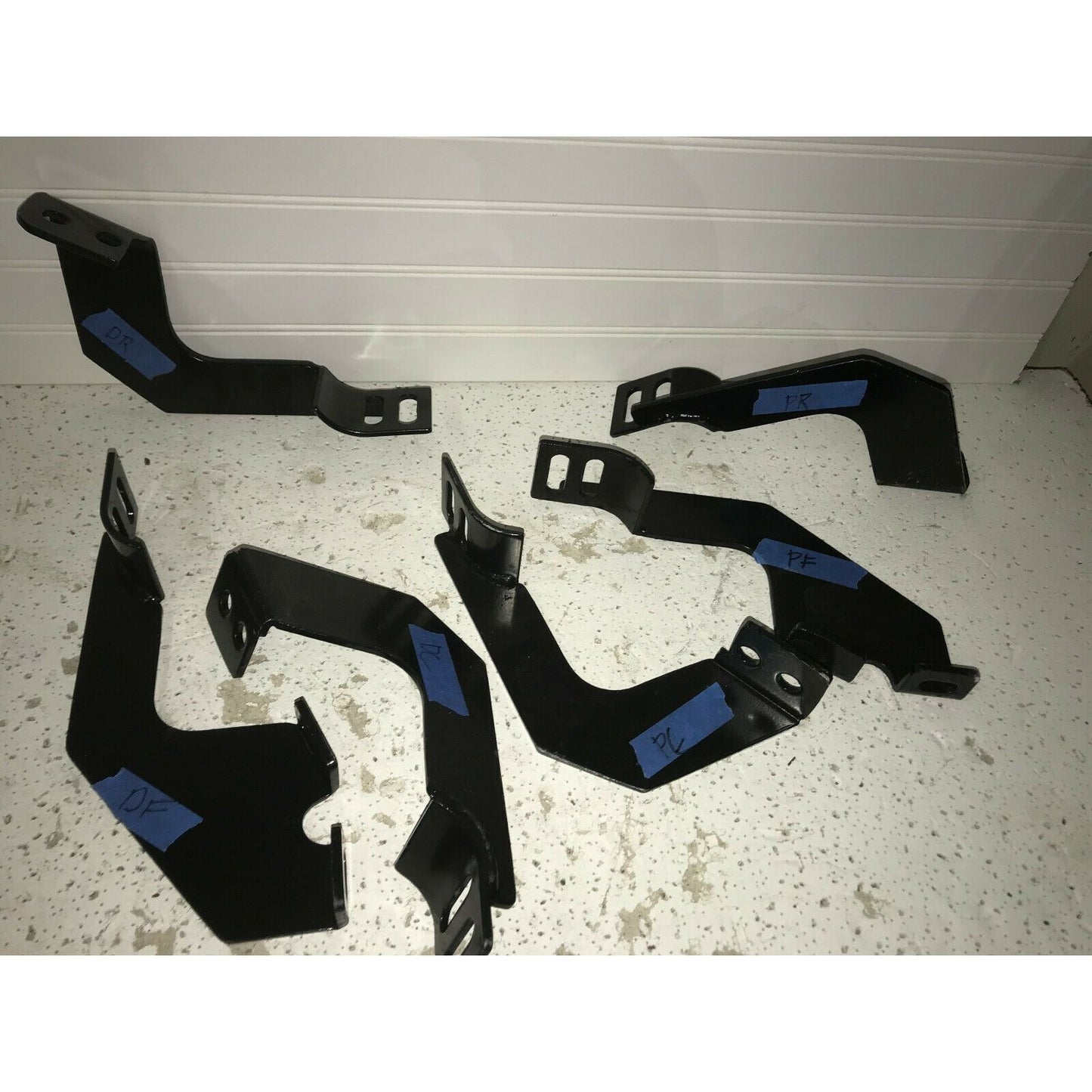 OEM Subaru BRACKETS Set of 6 marked for Position Auto Part