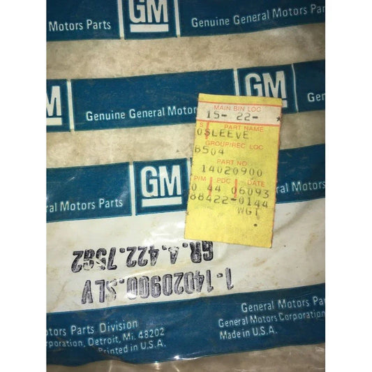 Genuine General Motors part no. 14020900 SLEEVE - Discontinued General Motors OEM Part - Vintage GM Part GM  A+ Stuff Tools