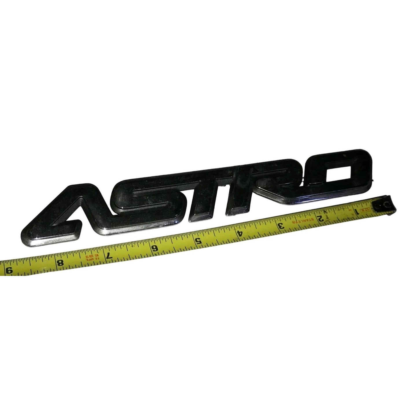 ASTRO - Auto Patch or Emblem - 8.5" Long Silver Plastic Auto Part