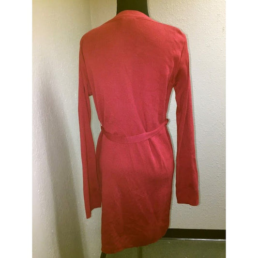 Mama Maternity Sweater - Red Long sweater jacket - Size M - Comfortable and accommodating - good condition