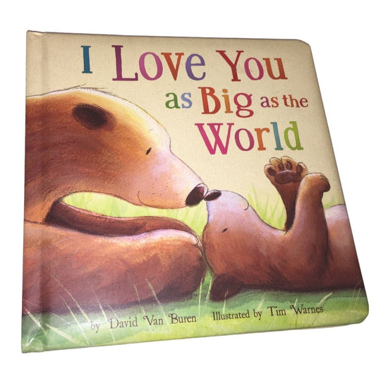 I Love You as Big as the World by David Van Buren Tim Warnes - Children's Book