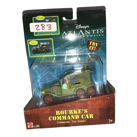 Disney's ATLANTIS Collectible - Rourkes Command Car - new in package Disney Movie Collectible