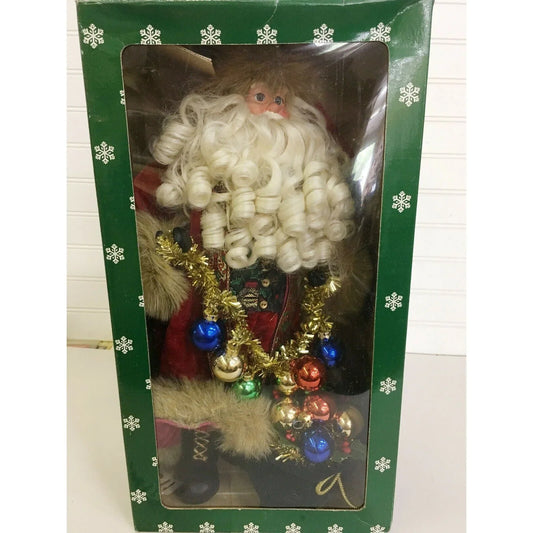 SANTA CLAUS Figure North Pole Express CHRISTMAS DECOR Holidays North Pole Express  A+ Stuff Seasonal & Holiday Decorations