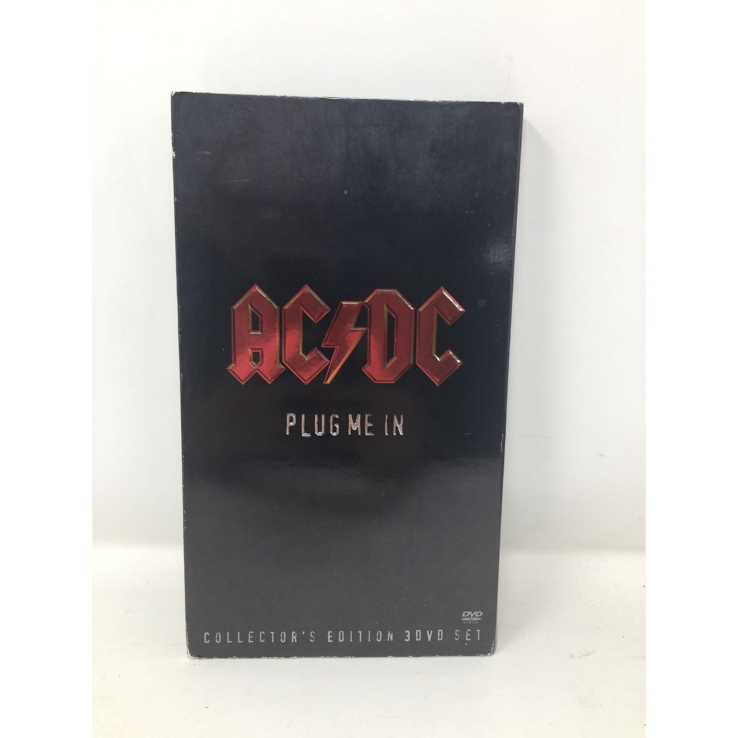 ACDC Rock and Roll 'PLUG ME IN" Collectors edition 3 disc DVD Set. With Dvds and Poster, chit etc.