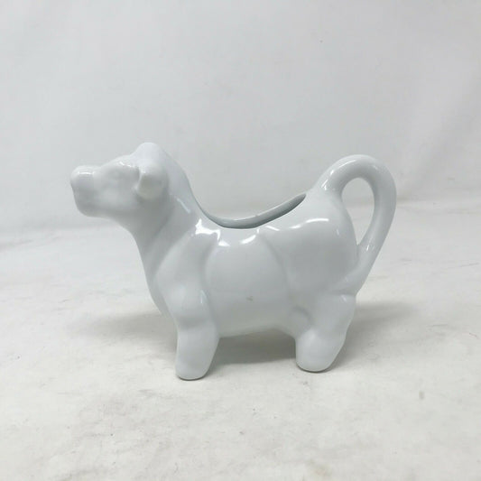 CUTE Porcelain COW Shaped Creamer Pourer Pitcher- Farmhouse Decor