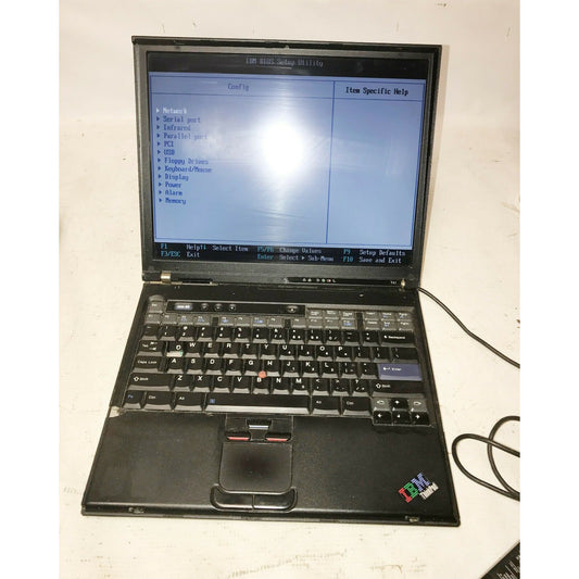 IBM THINKPAD Type 2373  Laptop w Power Cord WORKING Vtg PC