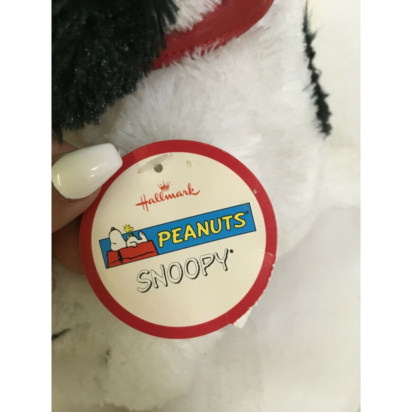 PERFECT PAIR Snoopy Plush w/ Visor & Arm Band w/tag Hallmark