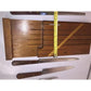 Vintage Hanging wood block knife / cutlery set. As shown A+ Stuff