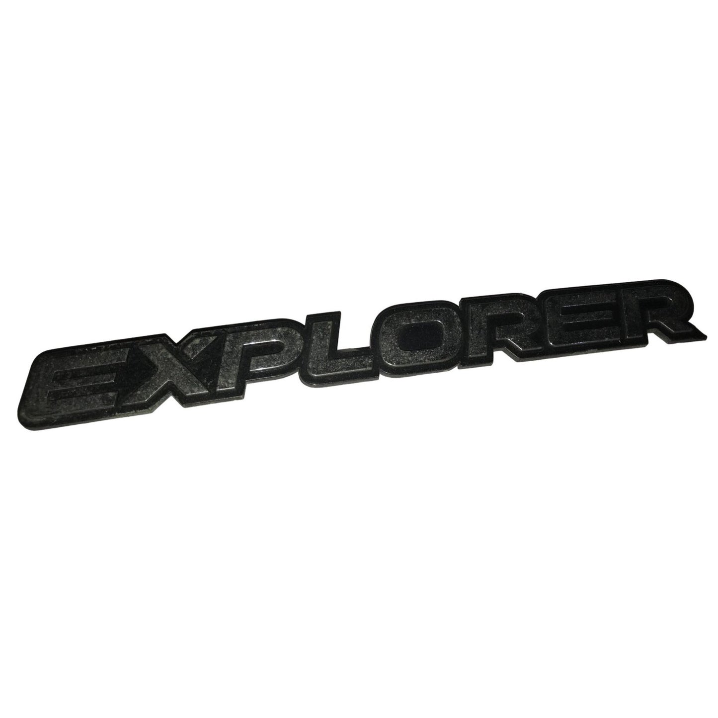 Auto Patch or Emblem - Explorer - Black - Plastic - 10 inches length