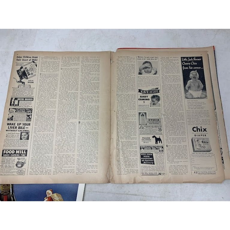 Illustrated London News 1935 - Center Insert and some loose pages