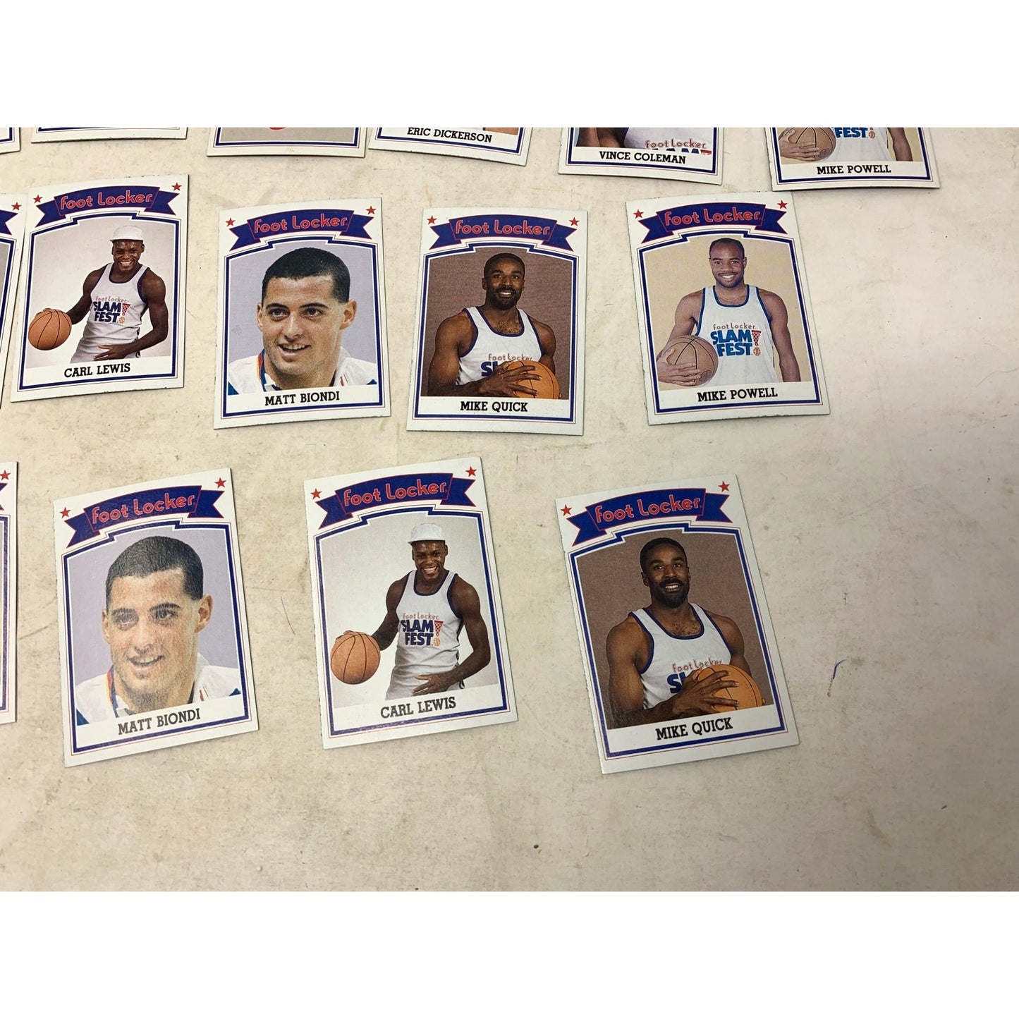 Foot Locker SLAM FEST Basketball Cards Set (Duplicates)