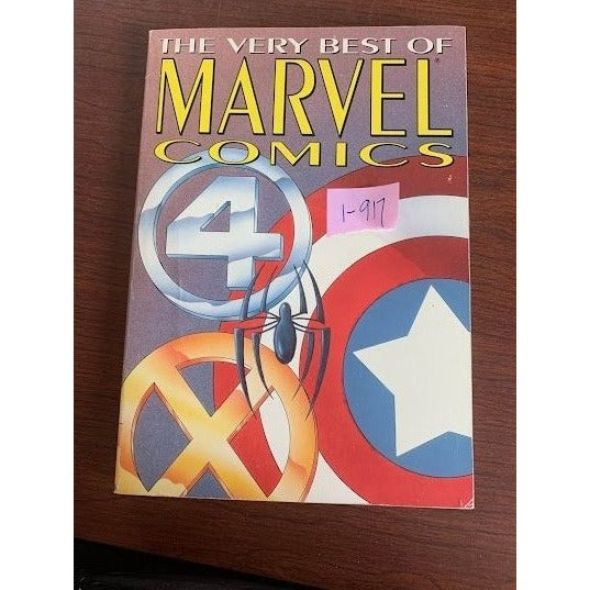 The Very Best of Marvel Comics - Comic Collection - Vintage Book - paperback