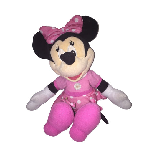 Cute fun Minnie Mouse Plush that plays the 'Hot Dog, Hot Dog, Hot Diggity Dog' Song