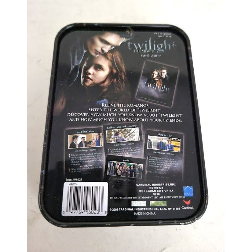 Twilight the Movie Card Game (no Die) in original tin