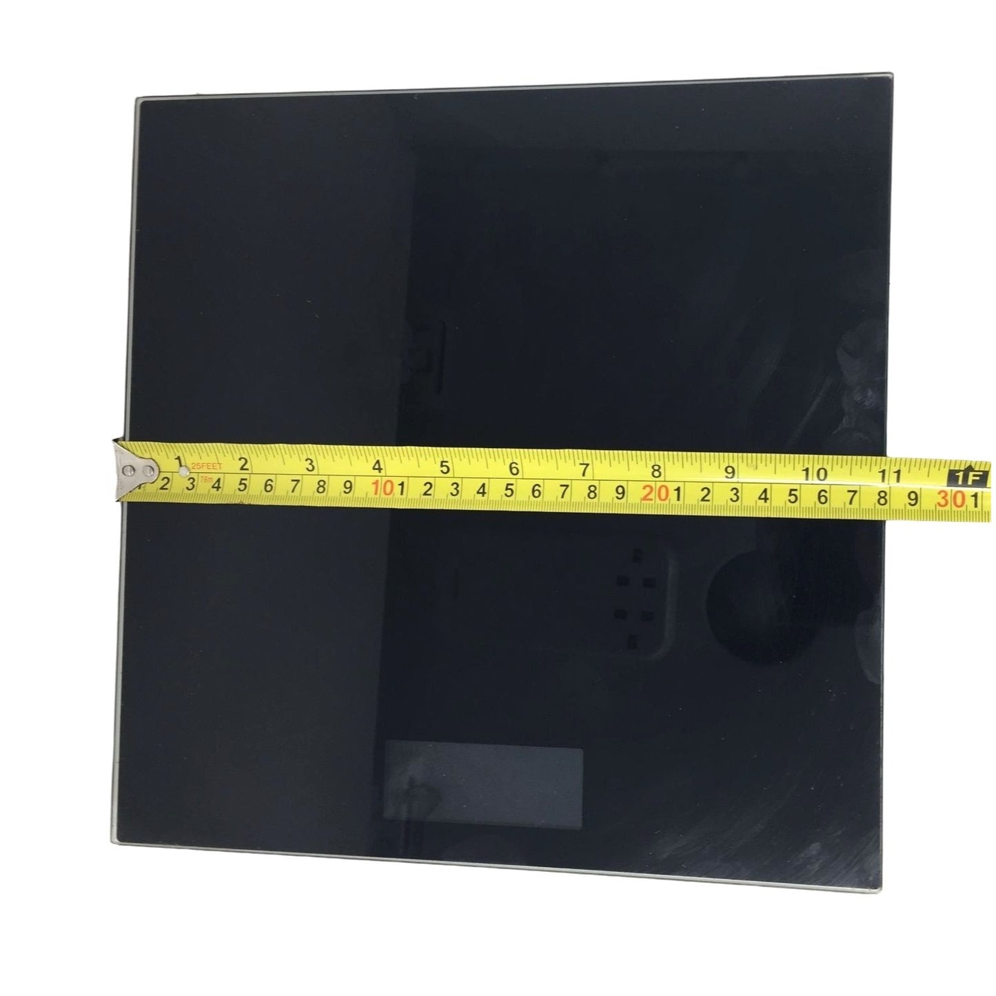 Slim profile Black Glass Digital Floor Scale. Weight Scale