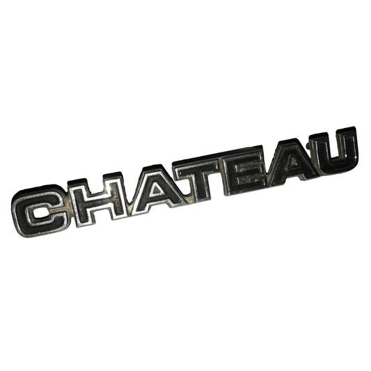 Vintage Chateau Auto Patch Emblem - Chevy Chevelle Type "CHATEAU" - Decal for auto part