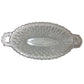 Pretty Handled  Serving DIsh approx 9" long with handles & 4" Wide A+ Stuff  A+ Stuff