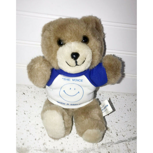 Vintage TRUDY Benjamin Bear Plush w 'THE VOICE w A SMILE" T Shrit