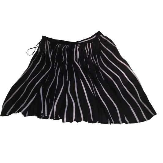 BEDO Femme Black and white stripe skirt - womens size medium