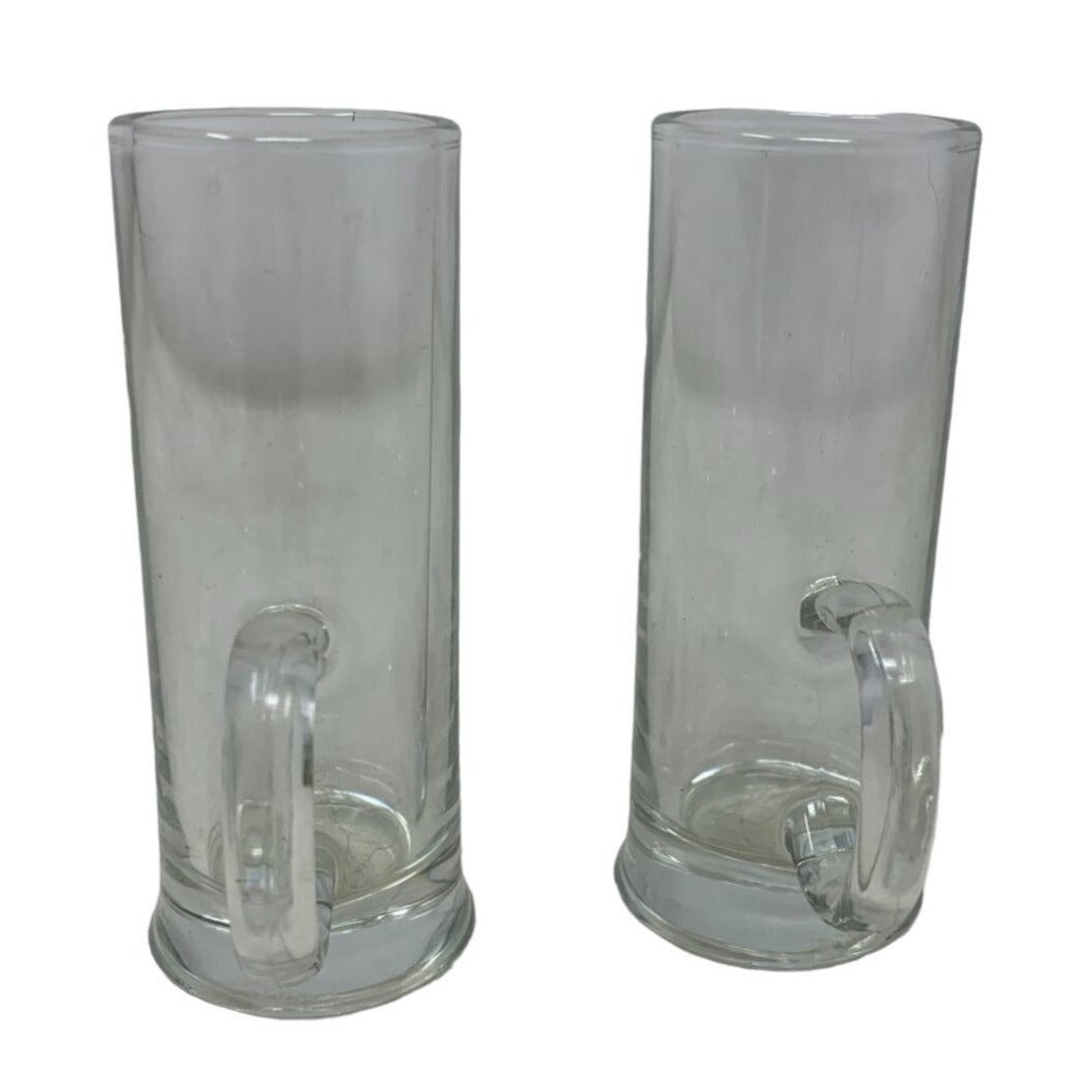 Unique Tall Shot glasses with Low Handles - Mug Double Shooters - Barware - Drinks - Liquor