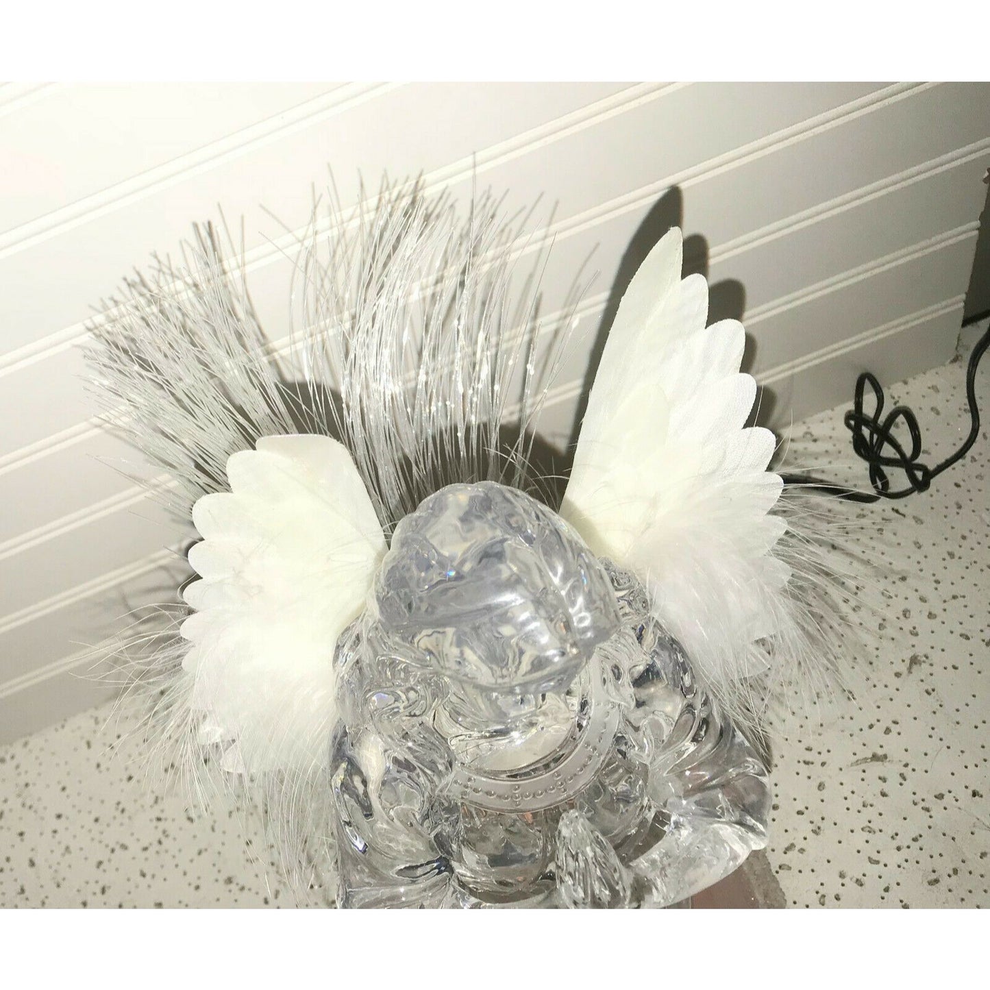 NOEL Peace on Earth JC Penney Home Collection Fiber Optic Angel