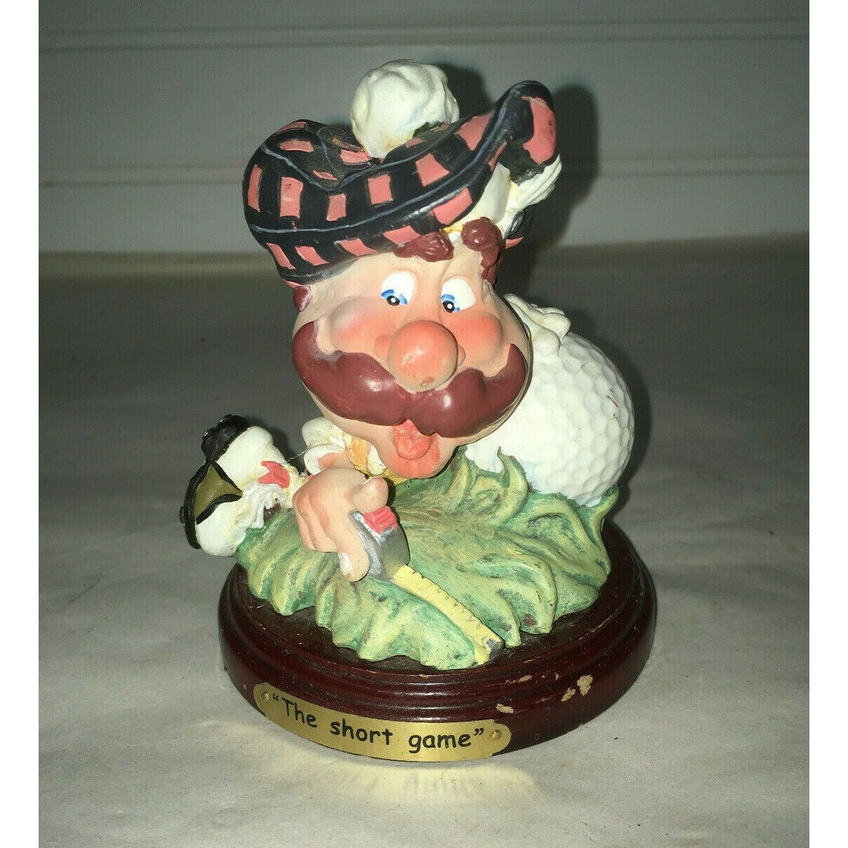 THE SHORT GAME Shade Tree Creations Fun GOLF NOVELTY Figurine Gift