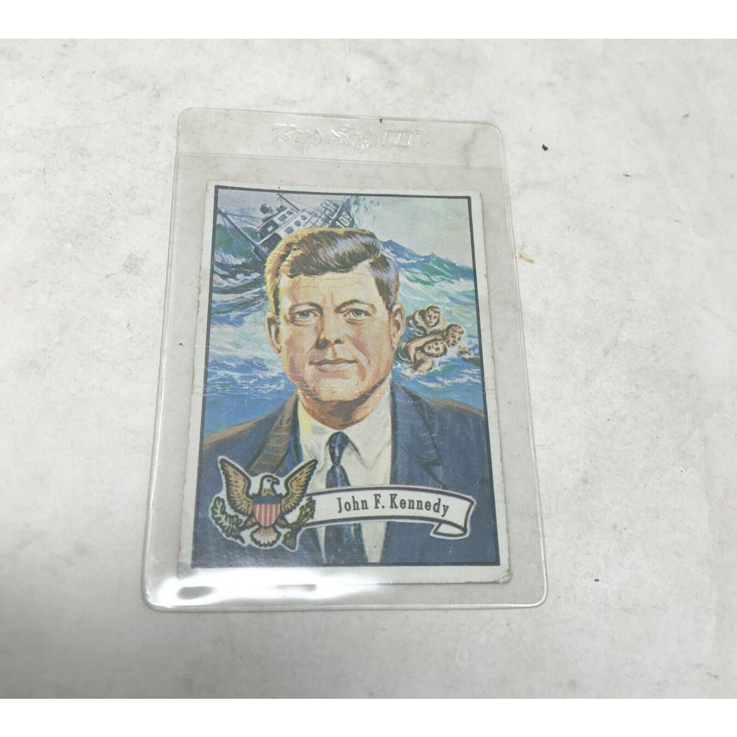 1972 Topps U.S Presidents JOHN F KENNEDY Trading Card  #34