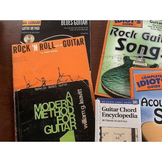 Guitar Song and Instruction Books - Musical Instrument Books - Learn to play the Guitar , Guitar Music